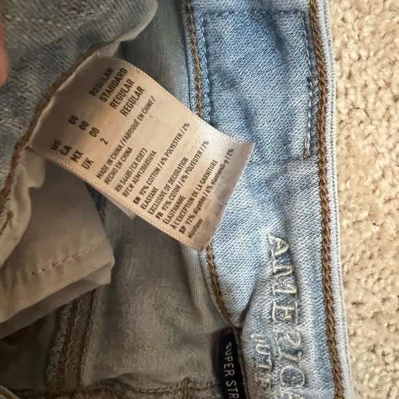 Mercian eagle outfitters jeans size 00 regular - Picture 2 of 3